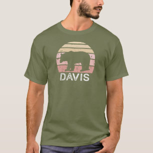 Davis West Virginia Retro Bear T-Shirt