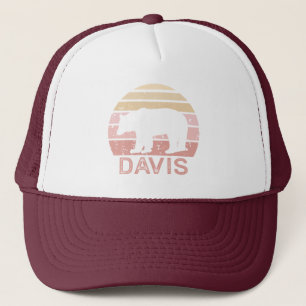 Davis West Virginia Retro Bear Truckerkappe