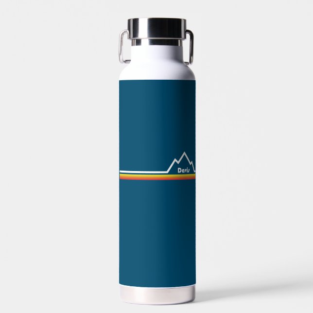 Davis West Virginia Trinkflasche (Vorne)