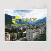 Davos - Schweiz Postcard