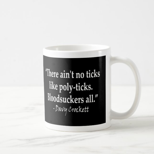 Davy Crockett - Bloodsuckers Tasse (Rechts)