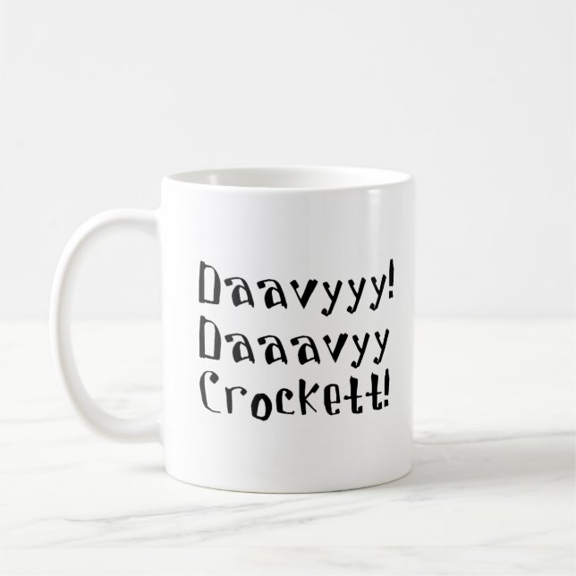 Davy Crockett Kaffeetasse (Links)