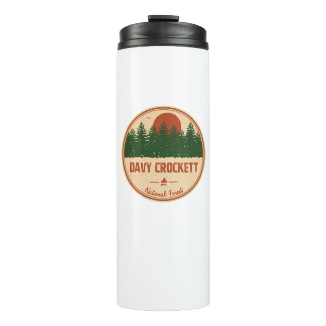 Davy Crockett National Forest Thermosbecher (Vorderseite)