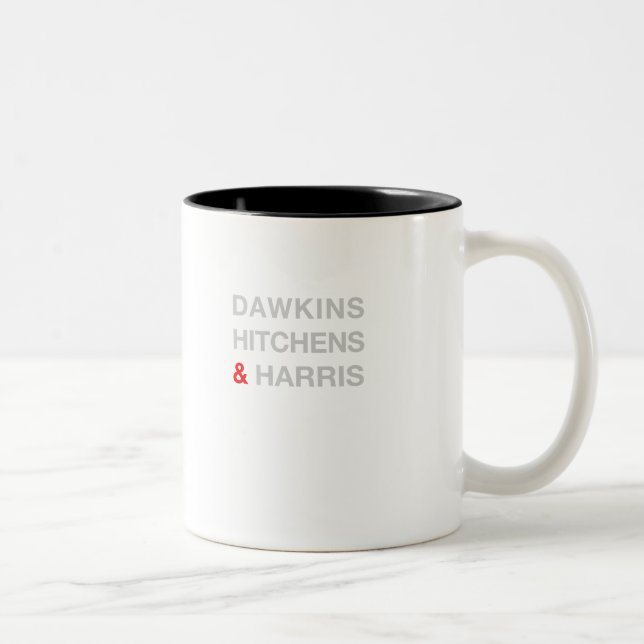 DAWKINS HITCHENS U. HARRIS ZWEIFARBIGE TASSE (Rechts)