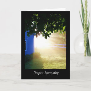 Dawn Deepest Sympathy Card Karte