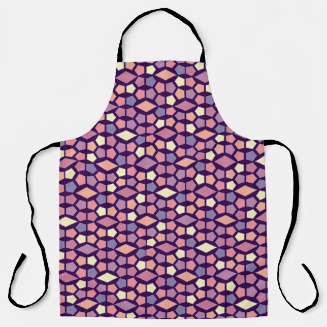 Dawn Hexagon Pattern Schürze (Vorderseite)