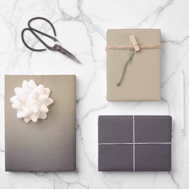 Dawn light Illuminated Design Geschenkpapier Set (Vorderseite)