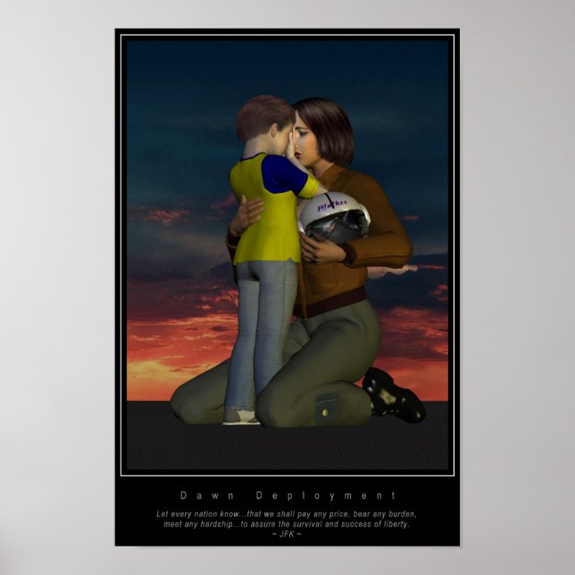 Dawn Stationierung Poster (Vorne)