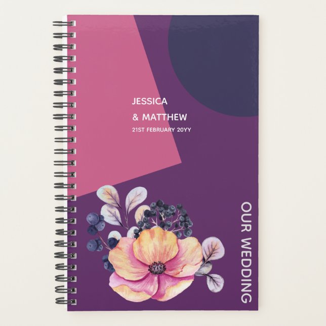 Dawn Till Dusk Wedding Planer Custom Cover (Vorderseite)