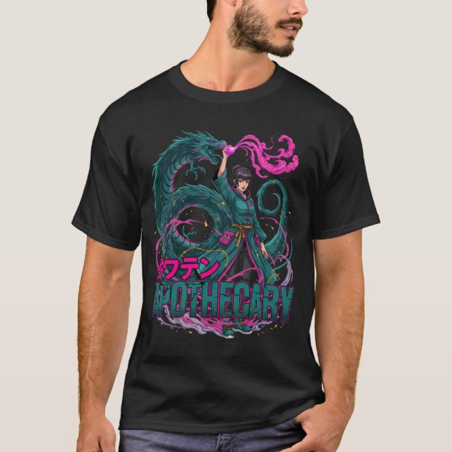 Dawn Zehn Apotheke T-Shirt (Vorderseite)