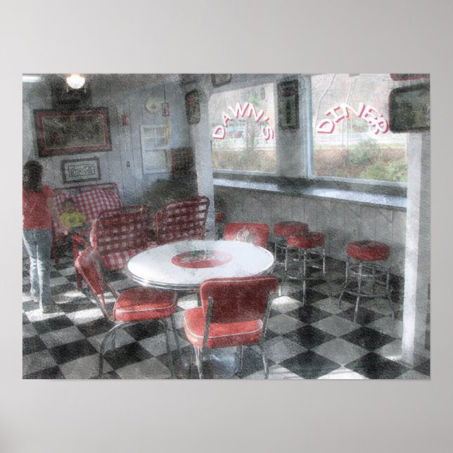 DAWN'S DINER5 POSTER (Vorne)