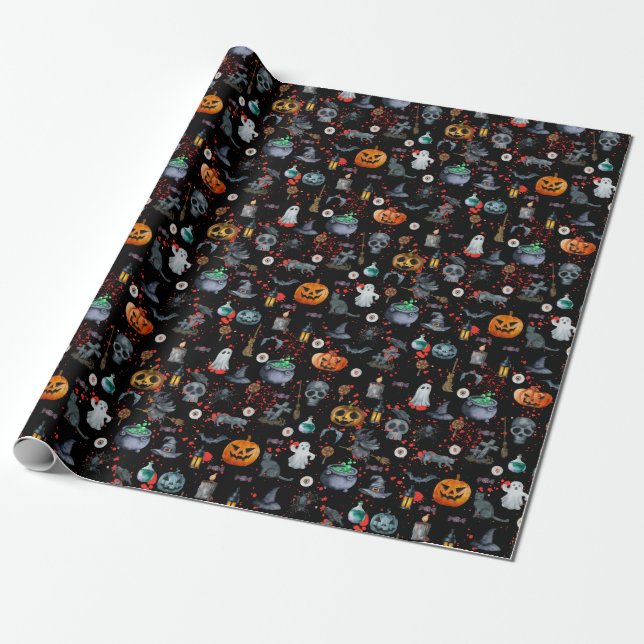 Dawny's Fright Night Wrapping Paper Geschenkpapier (Ungerollt)