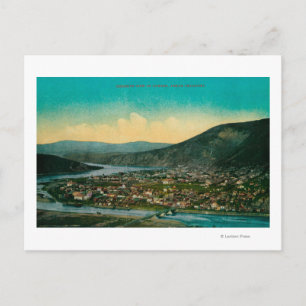 Dawson, Alaska Yukon Territory Town View Postkarte