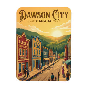 Dawson City Kanada Magnet