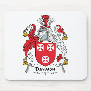 Dawson-Familienwappen Mousepad