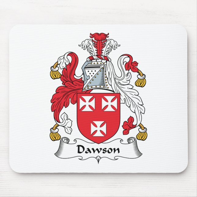 Dawson-Familienwappen Mousepad (Vorne)