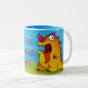 Dax das Dino-Monster w/quote auf Tasse