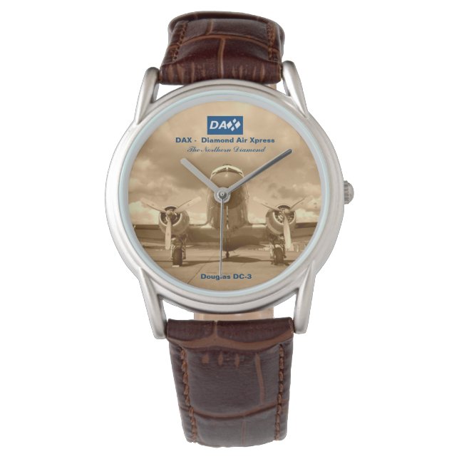 DAX - Die Uhr des Piloten für die DC-3-Druckmaschi (Vorderseite)