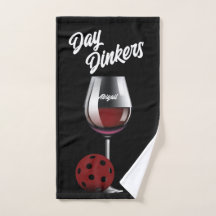 Day Dinkers Pickleball Team Name Red Wine