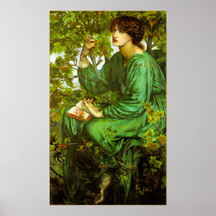 Day Dream Poster von Dante Gabriel Rossetti