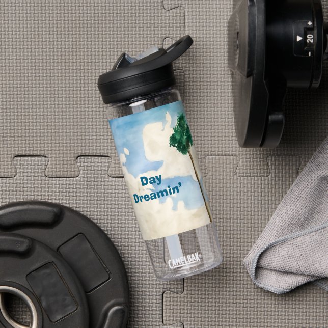 Day Dreamin Trinkflasche (Fitnessstudio (gedreht))
