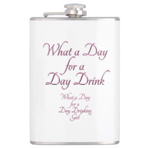 Day Drink - Für sie! von Jeff Willis Art Flask Flachmann