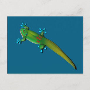 Day Gecko Postkarte