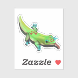 Day Gecko - Territorialansprüche Aufkleber