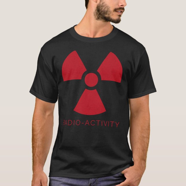 Day Gift Kraftwerk Radioactivity Retro Fan Art des T-Shirt (Vorderseite)