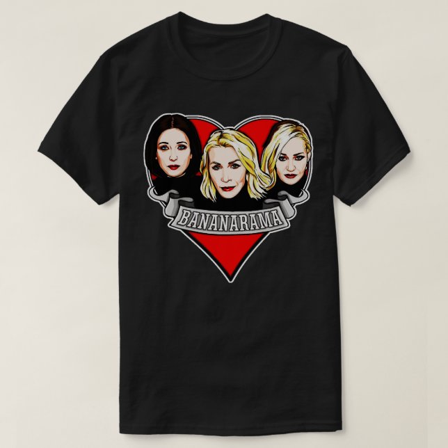 Day Gifts New 03 Bananarama Wallpaper Genres Dance T-Shirt (Design vorne)