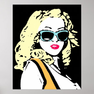 Day-Glo Baby Poster
