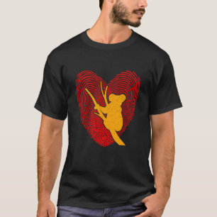 Day Koala Herz Liebe Valentine Weihnachten T-Shirt