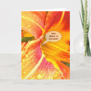 Day Lily Nah Crop Vermisst You version 2 Card Karte