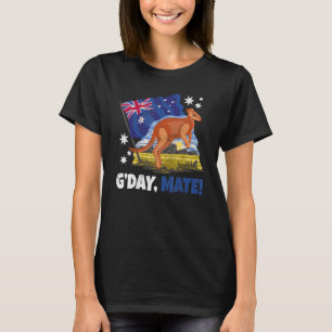 Day Mate Good Kangaroo Patriotische australische F T-Shirt