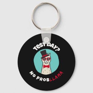 Day No Probllama Funny Testing Llama Design Schlüsselanhänger