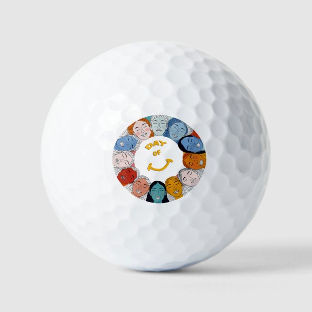 Day of Happiness  Golfball (Vorderseite)