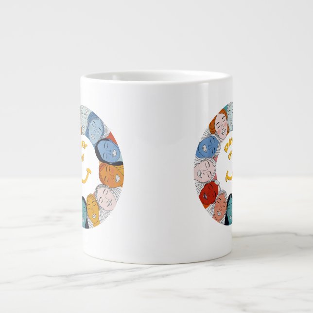 Day of Happiness  Jumbo-Tasse (Vorderseite)