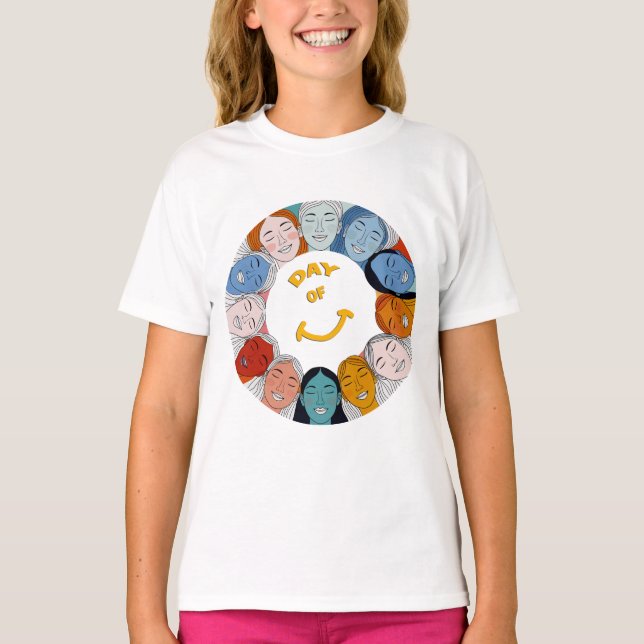 Day of Happiness  T-Shirt (Vorderseite)