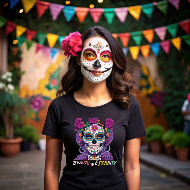 Day of the dead, Beauty in eternity T-Shirt (Von Creator hochgeladen)