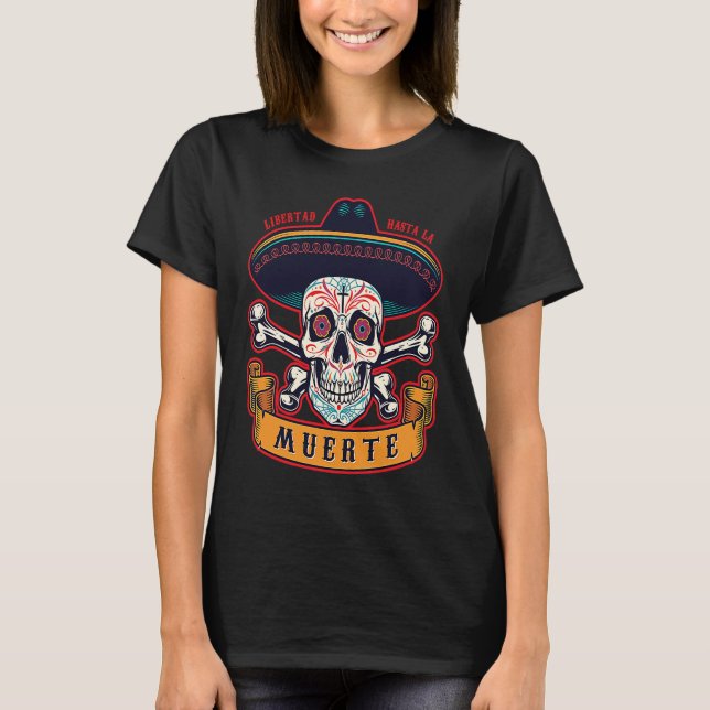 Day Of The Dead  by Coco Miguel T-Shirt (Vorderseite)