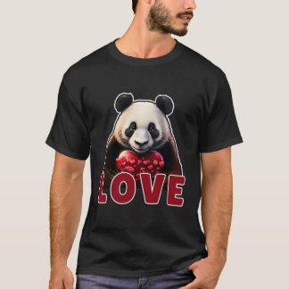 Day Panda Panda Liebe He T-Shirt