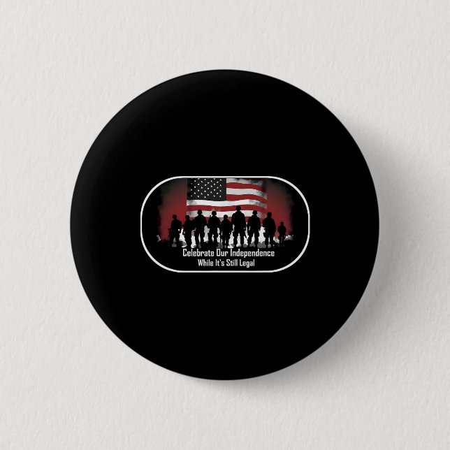 Day Proud American Button (Vorderseite)