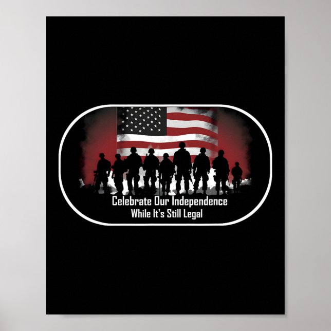 Day Proud American Poster (Vorne)