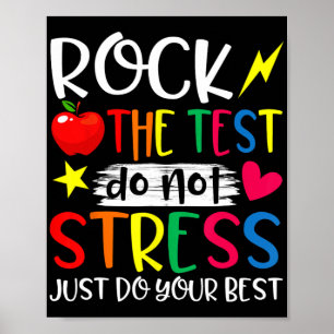 Day Rock Test Teacher Test Day Teacher Poster