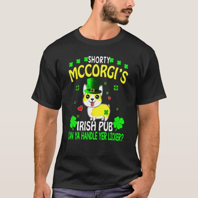 Day Shorty Mccorgi Irish Pub T-Shirt (Vorderseite)