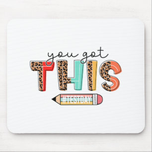 Day Teacher Shirt, das Sie Got haben Dieses Gesche Mousepad