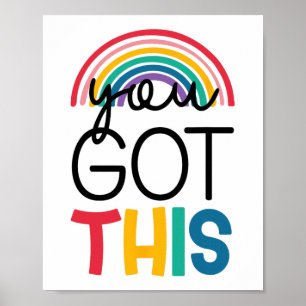 Day Teacher Shirt, das Sie Got haben Dieses Gesche Poster