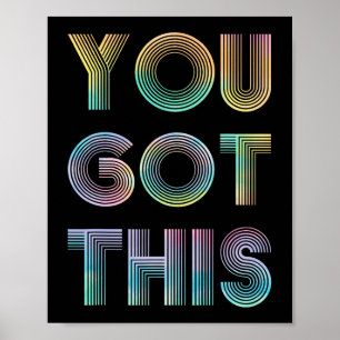 Day Teacher Shirt, das Sie Got haben Dieses Gesche Poster