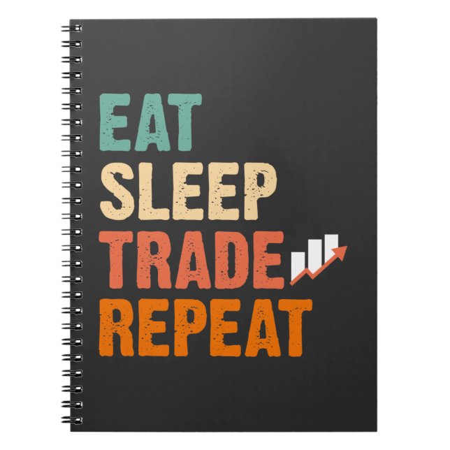 Day Trading Stock Market Trading Hobby Investor Notizblock (Vorderseite)