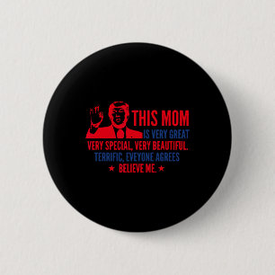 Day Trump Funny Quotes Wahl 2020 Button